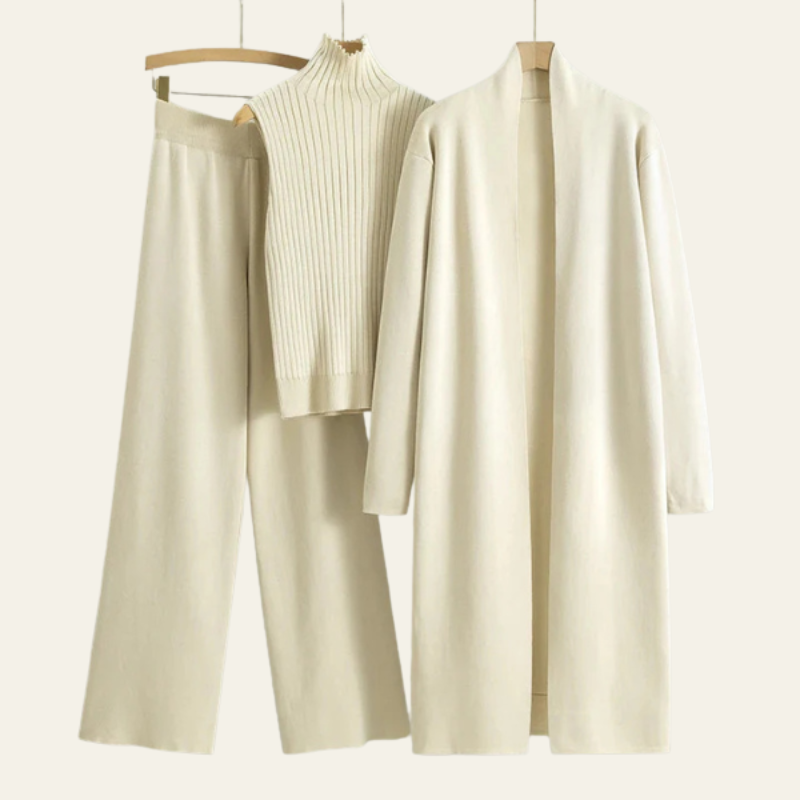 The Vienna Minimalist Knit Set