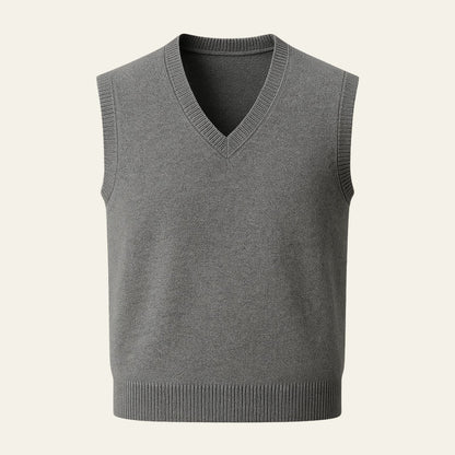 The Lucerne Cashmere Vest