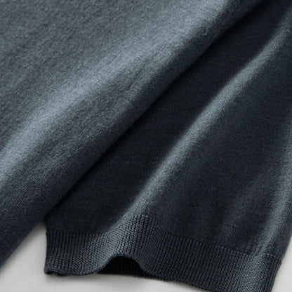 The Lisbon Wool Knit Casual T-Shirt
