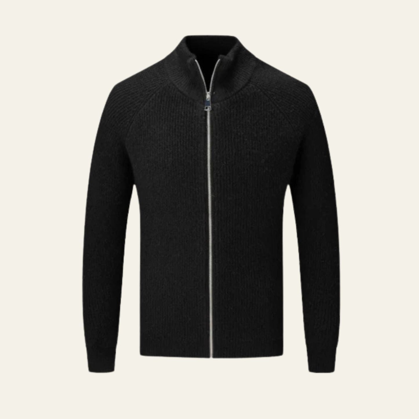 The Amalfi Wool Zipper Vest