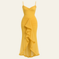 The Seville Ruffle Evening Dress