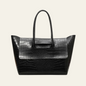 The Claudia Croc-Pattern Tote Bag