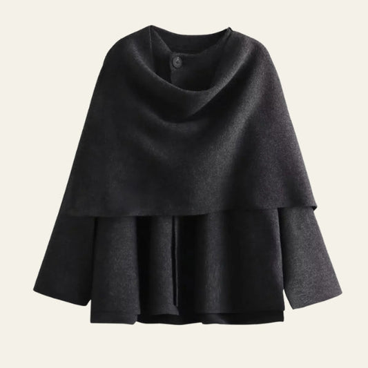 The Sorrento Draped Wool Jacket