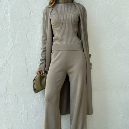 The Vienna Minimalist Knit Set