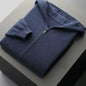 The Lucerne Merino Wool Zipper Hoodie