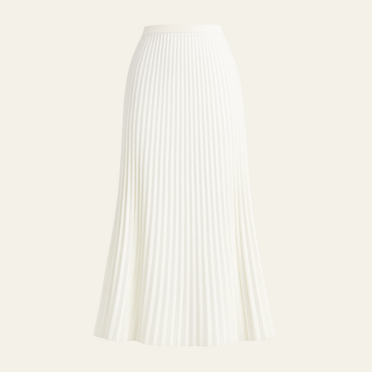 The Lucerne Pleated Maxi Skirt