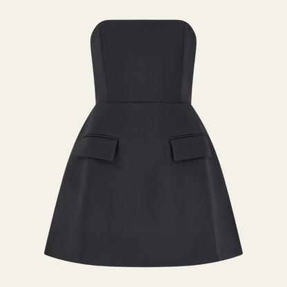 The Vienna Strapless Mini Dress