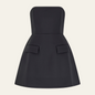 The Vienna Strapless Mini Dress