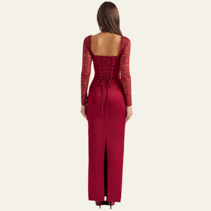 The Verona Lace Maxi Dress
