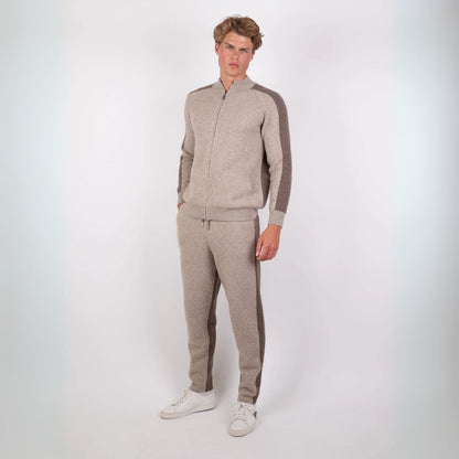 The Portofino Cashmere Multi-Color Jogger Set