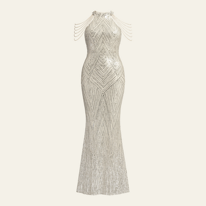 The Cannes Sequin Evening Gown
