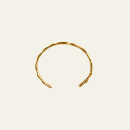 The Portofino Sculpted Gold Cuff