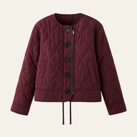 The Bordeaux Quilted Jacket