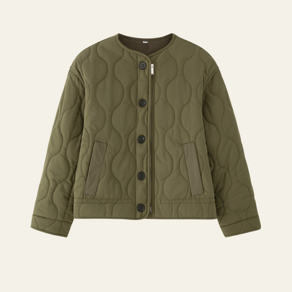 The Bordeaux Quilted Jacket