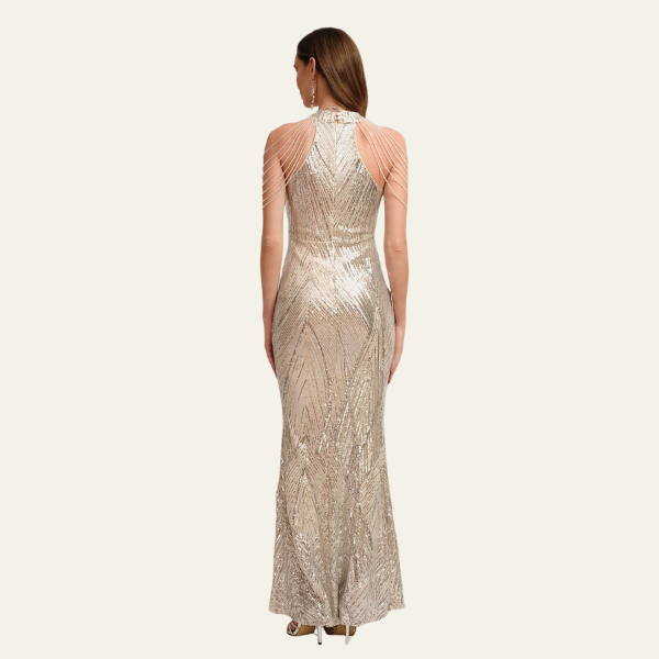 The Cannes Sequin Evening Gown
