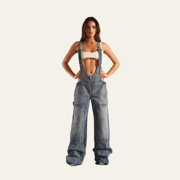 The Madrid Denim Overall
