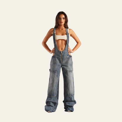 The Madrid Denim Overall