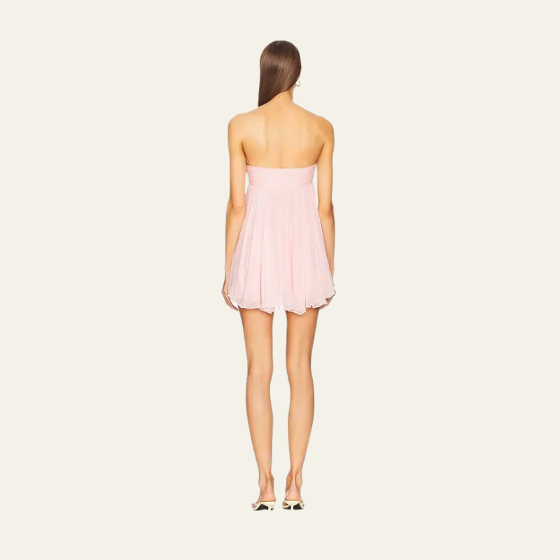 The Portofino Chiffon Mini Dress