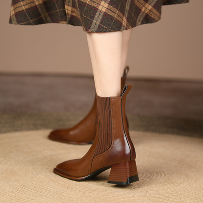 The Vienna Leather Ankle Boot
