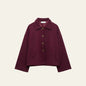 The Briana Cropped Wool Coat
