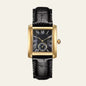 The Vienna Leather Rectangular Watch