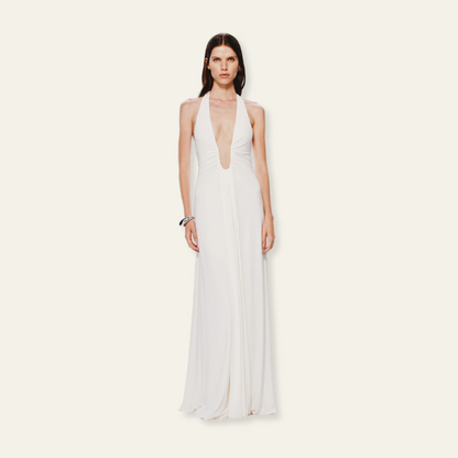 The Portofino Draped Maxi Dress