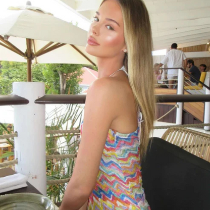 The Capri Fringe Mini Dress