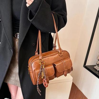 The Portofino Leather Shoulder Bag