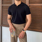 The Verona Cotton V-Collar Polo