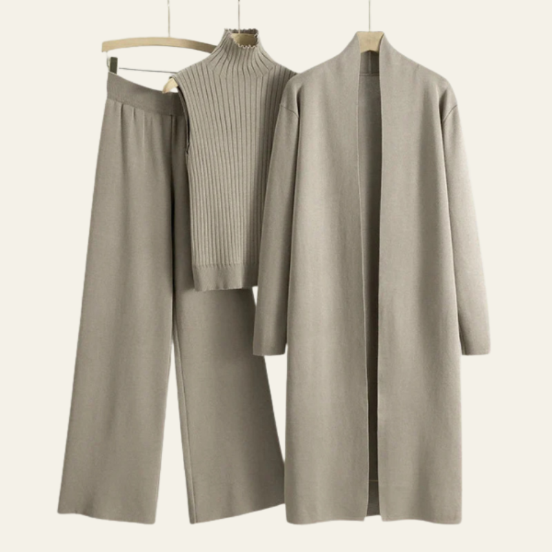 The Vienna Minimalist Knit Set