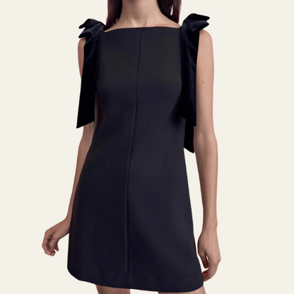 The Marseille Bow Mini Dress