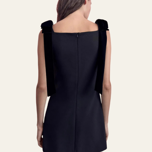 The Marseille Bow Mini Dress