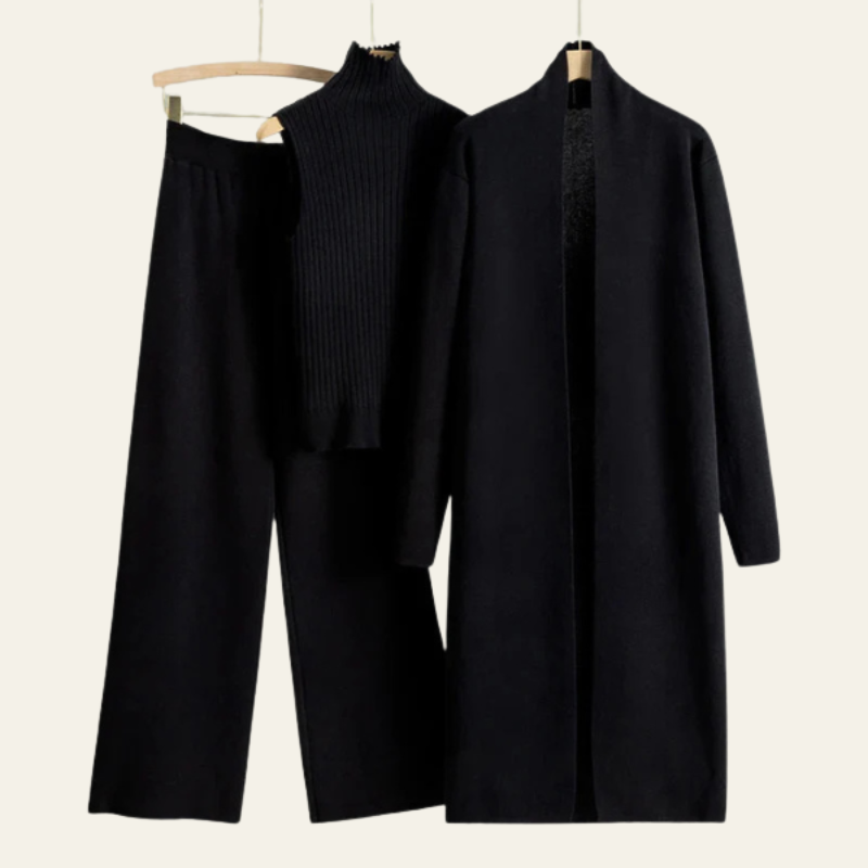 The Vienna Minimalist Knit Set