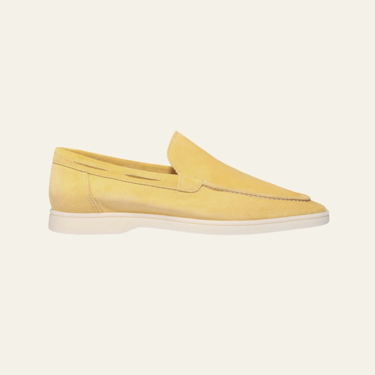 The Monaco Yacht Loafers Light Yellow