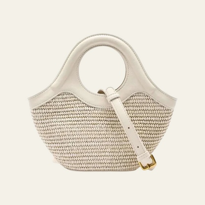 The Astrid Woven Mini Tote Bag