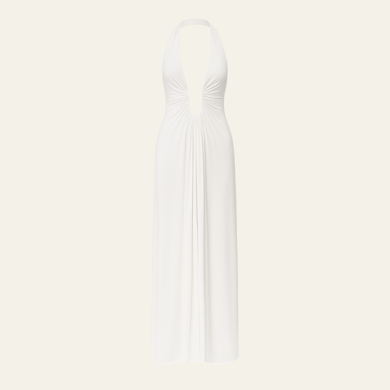 The Portofino Draped Maxi Dress