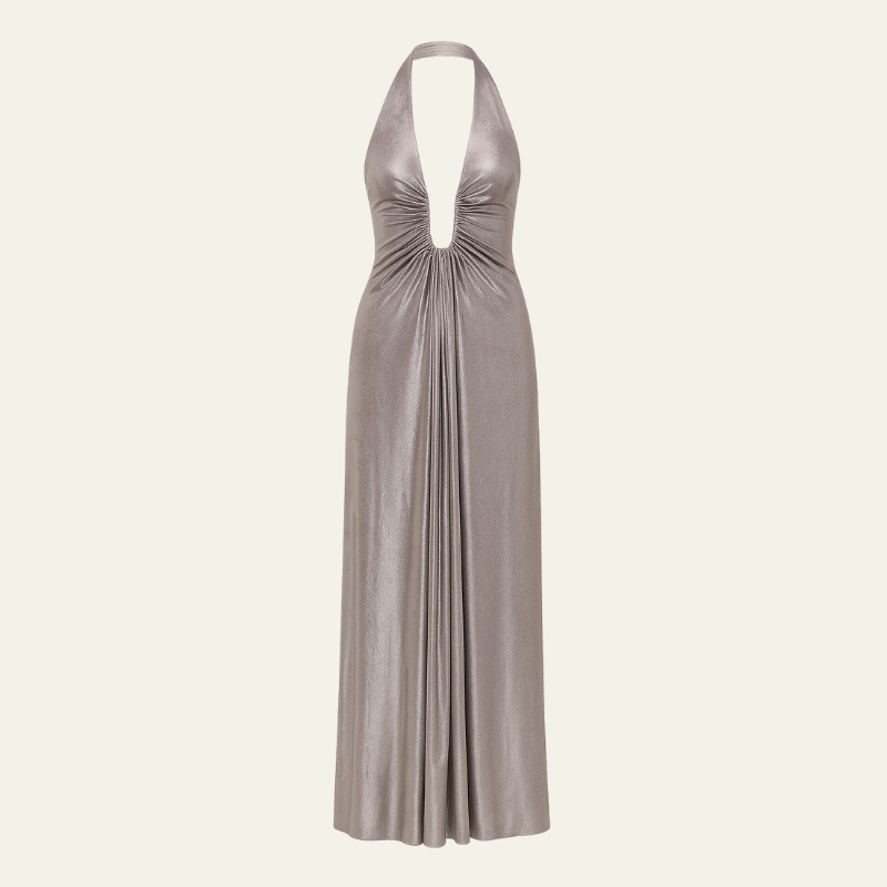 The Portofino Draped Maxi Dress