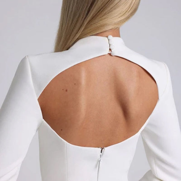 The Elysia Sculpted Mini Dress