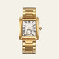 The Geneva Stainless Steel Rectangular Watch