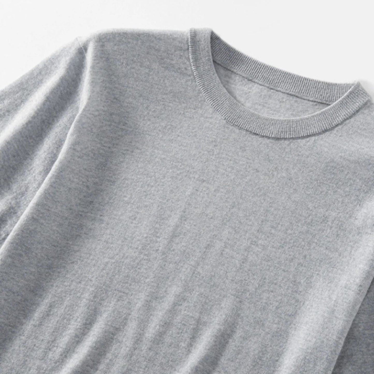The Lisbon Wool Knit Casual T-Shirt