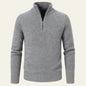 The Marseille Textured Quarter Zip Sweater