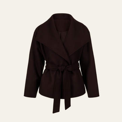 The Vienna Wool Wrap Jacket