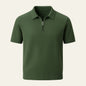 The Marbella Quarter Zip Knit Polo