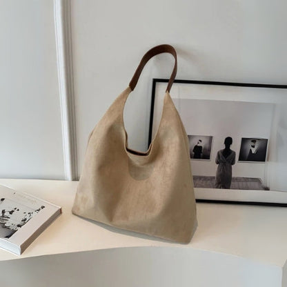 The Valencia Suede Hobo Bag