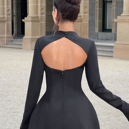 The Elysia Sculpted Mini Dress