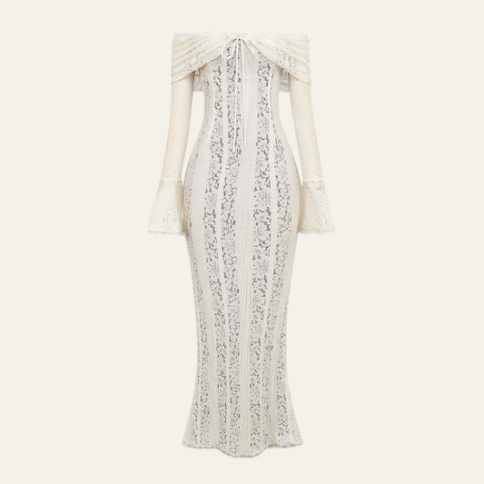 The Vienna Lace Evening Dress