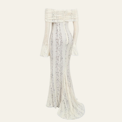 The Vienna Lace Evening Dress
