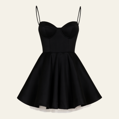 The Milan Velvet Mini Dress