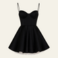 The Milan Velvet Mini Dress