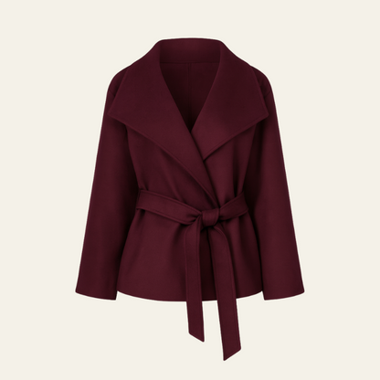 The Vienna Wool Wrap Jacket